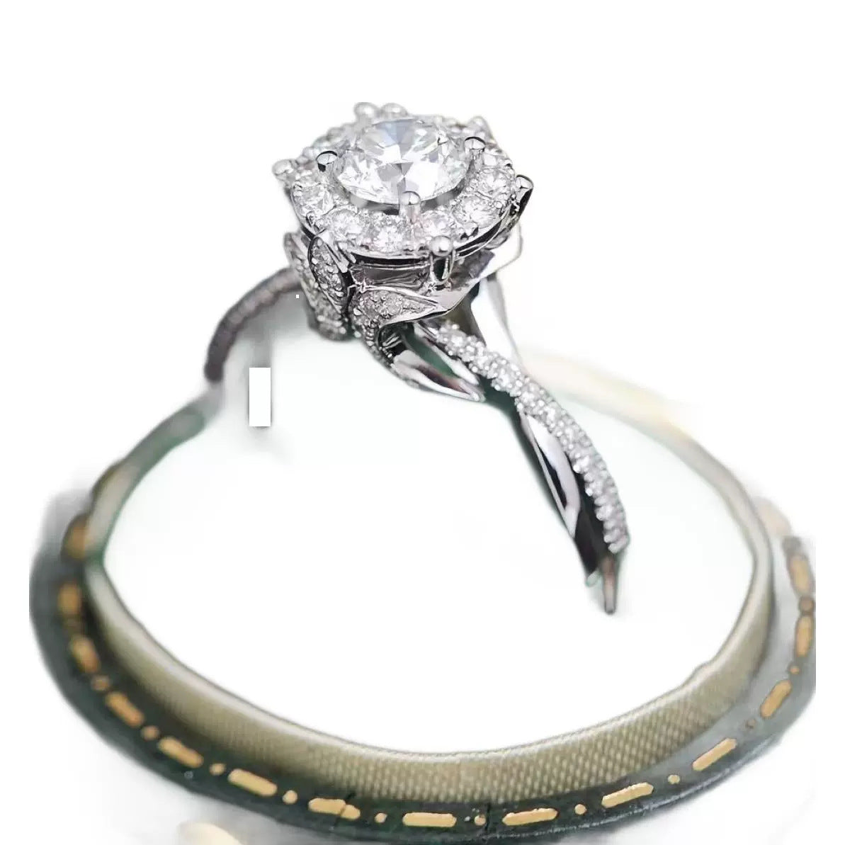 moissanite ring